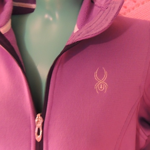 Spyder jacket medium lavender Core Sweater - Picture 2 of 3